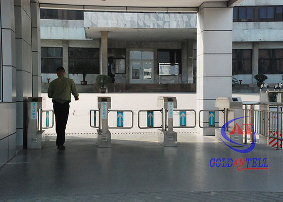 Infrared Rays Electronic Swing Barrier Gate With Alarm Function For Residential Community