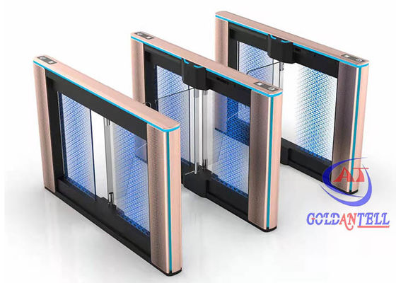 Office Building QR Code Turnstile NFC Card Reader Swing Turnstile Gate