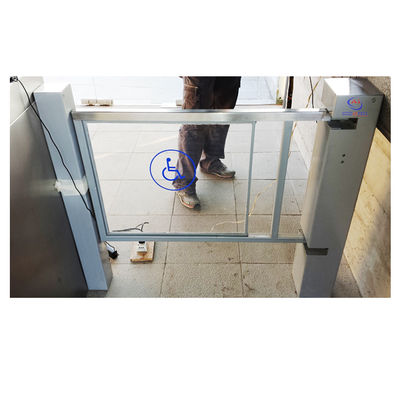 90cm Wide Swing Turnstile Gate with Biometric Access Control