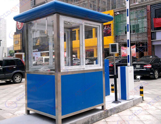 Composite Panels Security Guard House Customizable Gross Weight 320KG 550KG Depend Size Weather Resistant Security Shelter