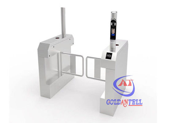 Digital Facial Recognition Turnstile , Swing Barrier Gate Access Control System