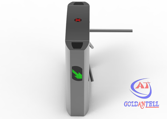 Tailgating Alarm Tripod Security Gates Semi Automatic CE Approved