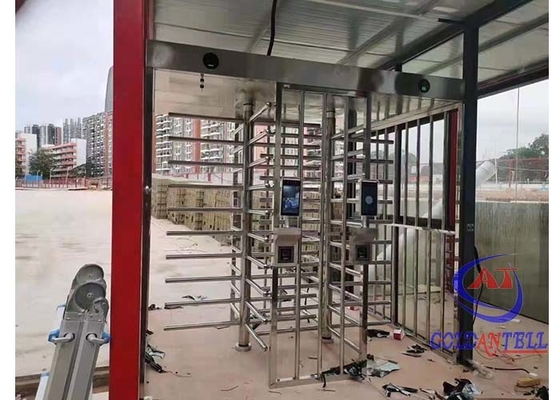 De Hoogteturnstile van de Nfcpoort Volledige het Mechanismess van de Temperatuurerkenning Dubbele Passage voor Stadion Validator