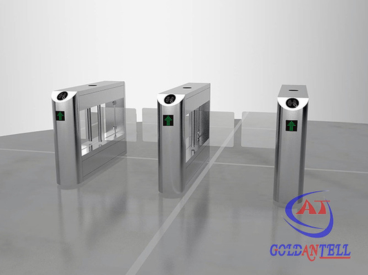 Van de dubbel-kernbeweging/Passage Turnstile van de Indicatorschommeling Poort onder IC/Identiteitskaart, de Controle van het Kaartjessysteem