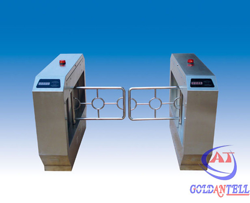 Normaal 40 Persoon/Min Pass Rate Swing Barrier-Poort, Gemakkelijke Turnstile van de Verrichtingsveiligheid