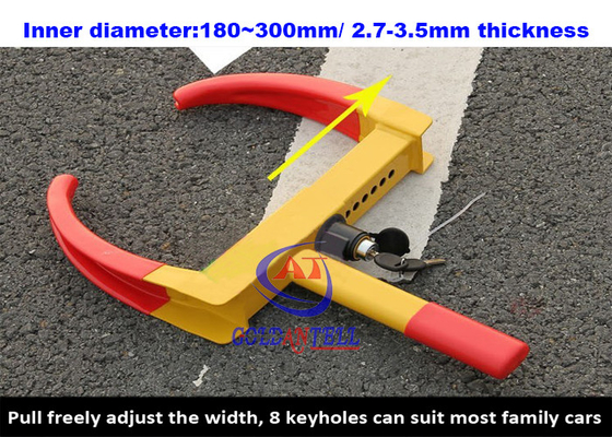 A3 past het Staal SUV/Motorfiets/Motorhome-Wielklemmen Breedte aan 180 - 300mm Wiel