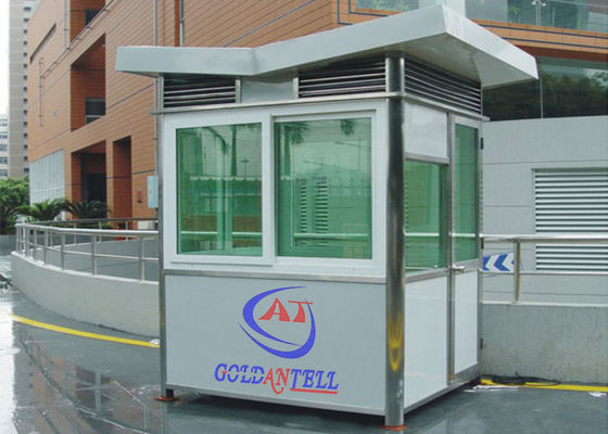 Draagbare Veiligheidsagent Booths, de Openluchtwacht van het Huisroestvrije staal
