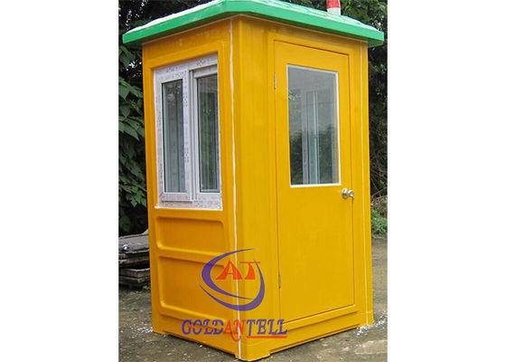 Prefabricated Low Cost Fiberglass Sentry Box / Guard Shacks and Booths Well- designed