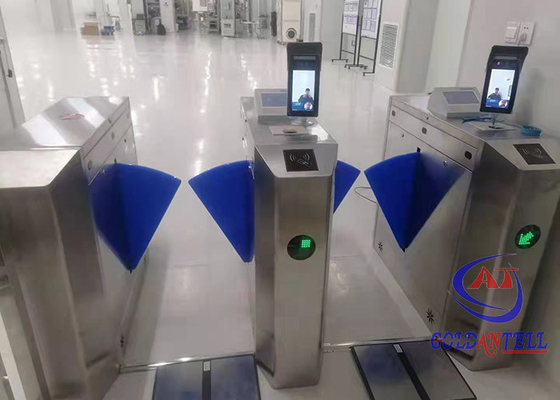 Turnstile van de de Taillehoogte van het halToegangsbeheer Duidelijke Vleugels Optische Turnstile Fabrikanten