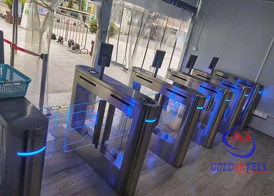 De Optische Turnstiles van de Gezichtserkenning Poort met geringe geluidssterkte van de de Schommelingsbarrière van de Hoge snelheids Antiverbrijzeling