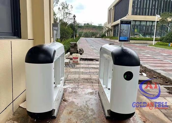 600mm - 900mm Vingerafdrukturnstile Turnstile van de Klepbarrière voor de Toegang van de Verkoopingang