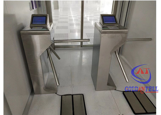 Roterend Taille Hoog Turnstile Turnstile van het Dalingswapen ESD Driepootsus 304 Roestvrij staal
