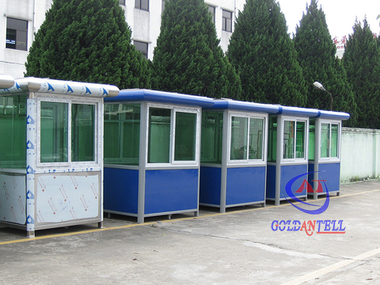 Van het de wachthuis van de tolcabine de Gemakkelijke Installatie, Veiligheidsagent Booths
