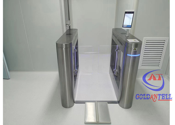 Turnstile van de antisprong Gezichtserkenning van de het Glasschommeling van de Gymnastiekhoge snelheid de Barrièrepoort