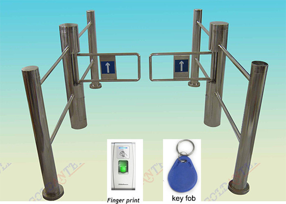 Poort van de de Schommelingsbarrière van het deur de voettoegangsbeheer met RFID-Interface