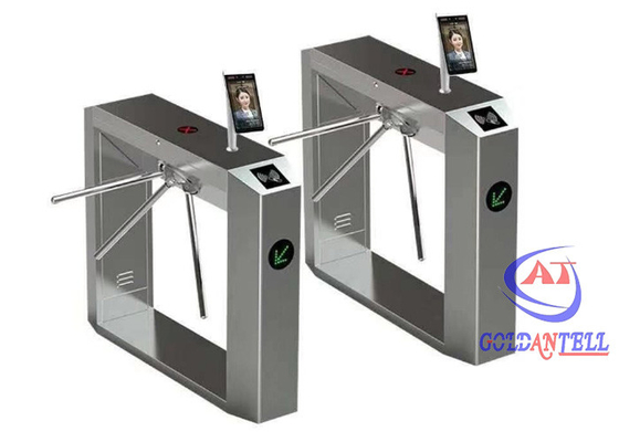 RFID-Lezer Automated Security Gates 3 de Taille Hoge Turnstile van de Wapen Voet Gezichtsscanner