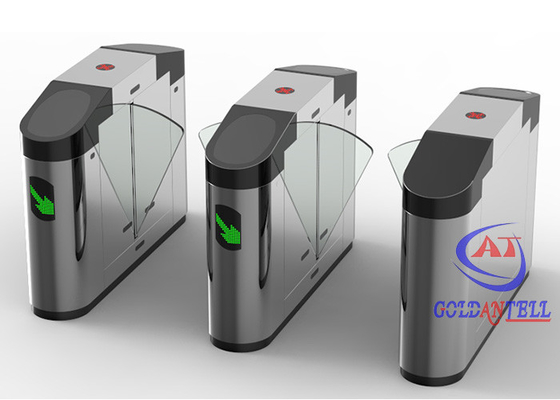Automatisch Vingerafdrukturnstile de Poortrfid Toegangsbeheer van de Klepbarrière voor Banken/Hotels