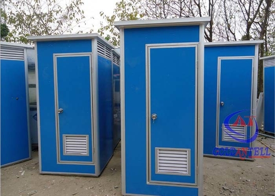 De geprefabriceerde Materiële openlucht draagbare douche en het toilet van Veiligheidsagenthouse multipurpose steel shouse
