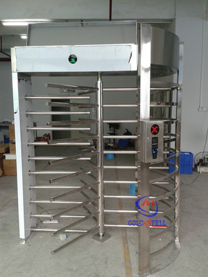 Turnstile van de de Gevangenis hoge volledige hoogte van Indonesië barrière één spooringang