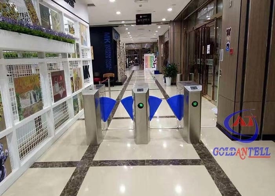 1 in 1 uit Automatische het Toegangsbeheerturnstile van de Klepbarrière NFC Pas van de Poorthoge snelheid