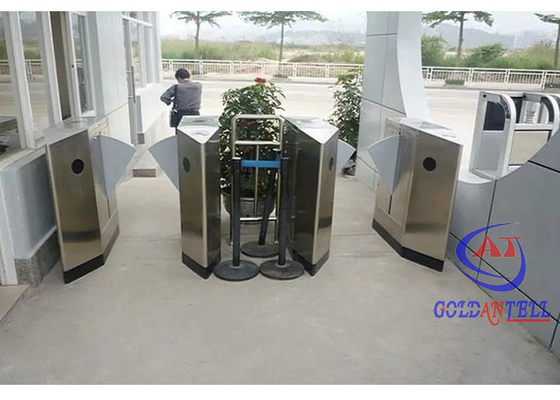 ESD Toegangsbeheerturnstile RS485 met Vingerafdruk/Kaartjes/Kaartlezer