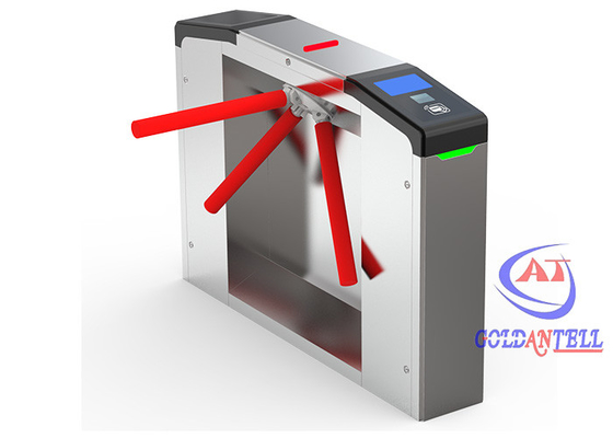 SS304 Veiligheid Toegangscontrole Beheer Flap Barrier Gate Turnstile Security Gate Voor treinen
