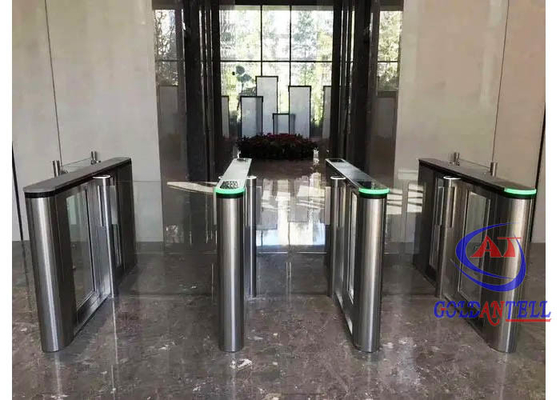 Draagbare Swing Barrier Gate Gezichtsherkenning QR Code RFID Toegangscontrolesysteem