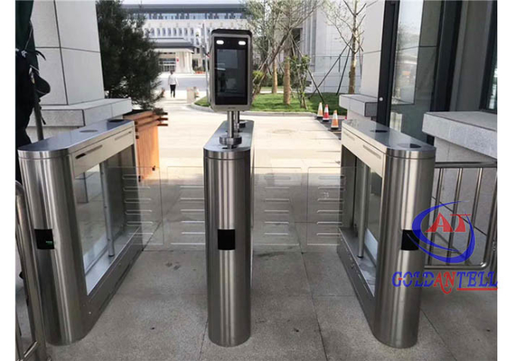 Buiten Rfid-kaartlezer Swing Barrier Poort Draaibord Beveiliging Met Teller