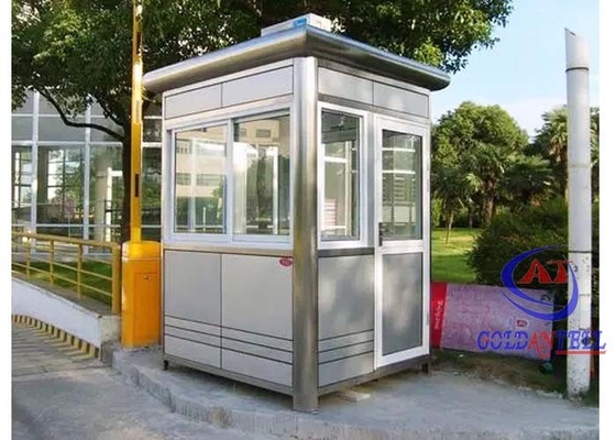 Aangepaste kleur stalen bewakingspost paviljoen stand voor buiten