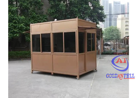 Kleur staal prefab openbare toiletten makkelijk te monteren sandwich paneel deur