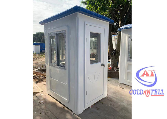 40ft Verplaatsbare geprefabriceerde bewakerskabine Modulaire buitencontainerhuiskiosk