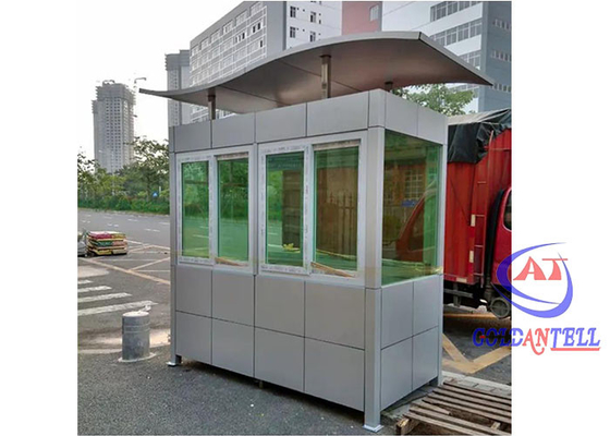 waterdicht Prefabricated Security Guard Cabin Grade 8.3 Aardbevingsbestendige