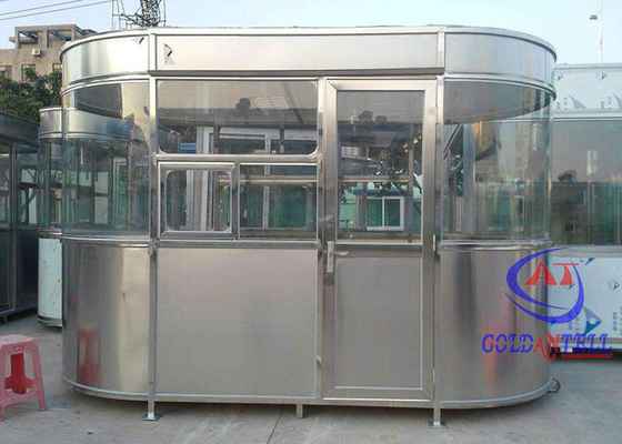 Op maat gemaakte parkeerplaats bewaking Booth Buiten Modulaire Prefab bewaking Huis