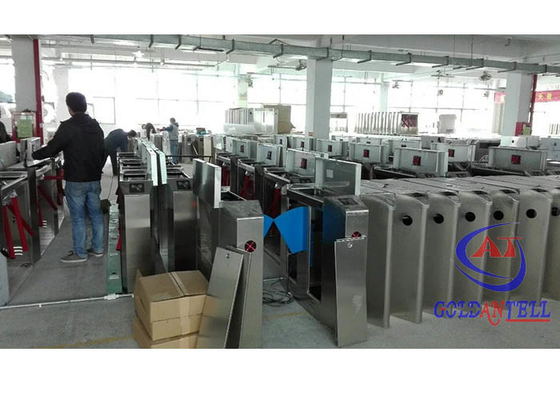 IR-sensor Flap Barrier Turnstile High Security Full Auto Servo Motor Voor Luchthaven