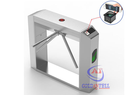 Dubbele QR-code NFC Toegangscontrole Draaideur met LED-geleiding Hoge-precisie Anti-staart-oplossing