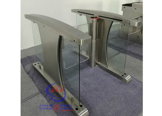 De poort van de de hoge snelheidssteeg van China rfid slingert Turnstiles van de barrière Halve Hoogte voor voetinputtoegang