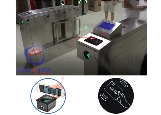 Infrarood automatisch draaischijf mechanisme barcode toegang swing verborgen poort barrière voor toegang van studenten