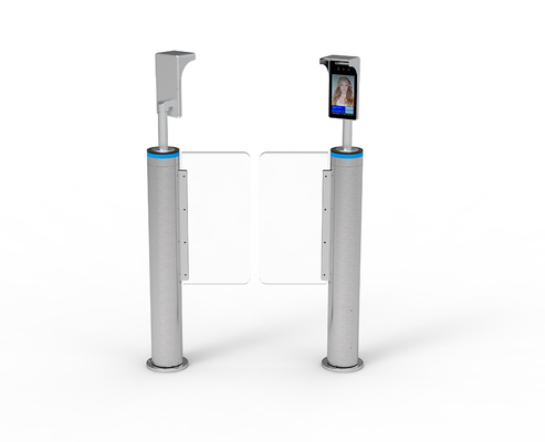 Gezichtsherkenning Snelheidsbarrièrepoort Hoge veiligheid Laag geluid Infrarood sensor Alarm systeem 650-145cm Breedte