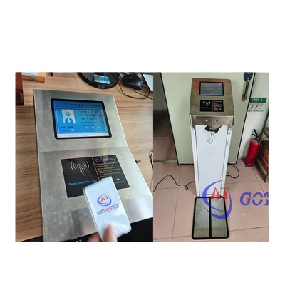 ESD-poort met RFID-kaartlezer 8 inch scherm polsbandtester