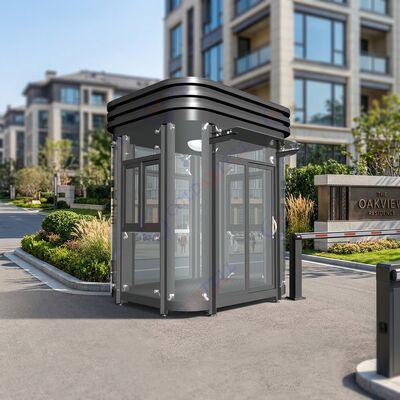 30 tot 60 graden Celsius Veiligheidsbewaker Huis met staal aluminium houten composiet panelen Gewicht ongeveer 200 tot 500 kilogram
