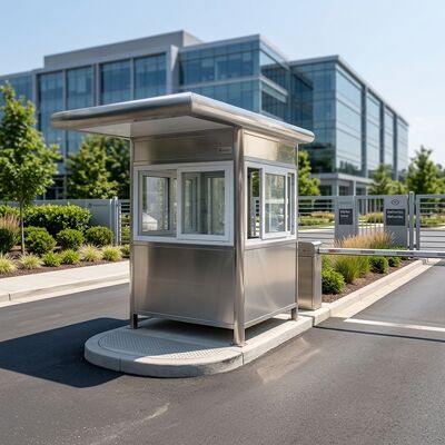 IP54 Waterproof Stainless Steel Sentry Box For Garden Weatherproof Guard Post Designed For Durability Outdoor
