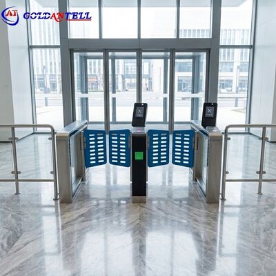 Hoogst standaard anti-tailing gezichtsherkenning RFID-toegang automatische swingdeur barrière