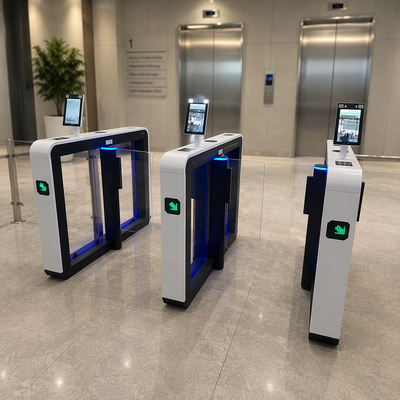 QR-code Gezichtsherkenning Automatische schommelbarrière Snelheid Draaibaar Kaart Lidmaatschap Gym Kantoorgebouw