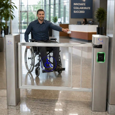 OEM 90CM Grote Doorgang RFID Toegangscontrole gehandicapten toegangs slingerpoort