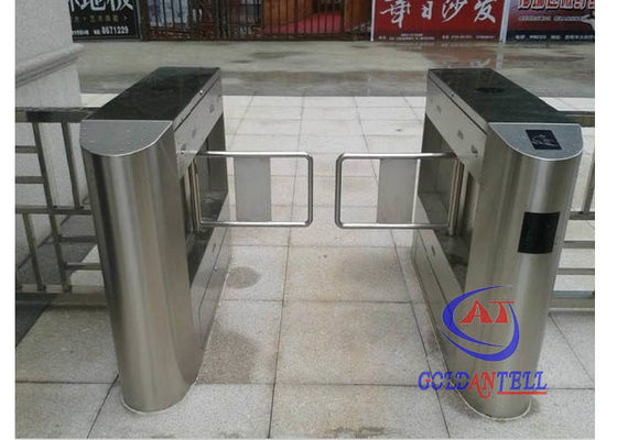 Auto Swing Turnstile Barrier Outdoor Bi Directional Handicapped Access Controller