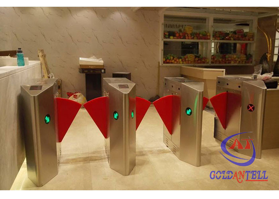 Turnstile van de de Klepbarrière van de Toegangsbeheerstreepjescode de Raad van de de Motorcontrole van Schotdeuren