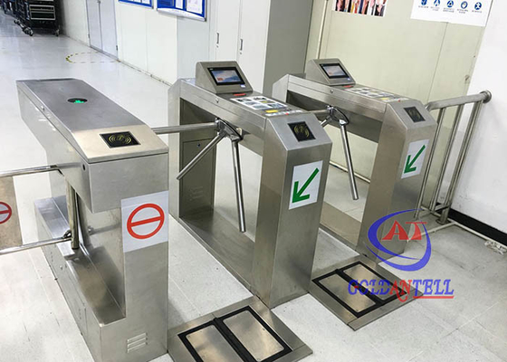 Intelligent de Driepootturnstile van het Dalingswapen HS Codemechanisme met Rfid-Kaartlezers