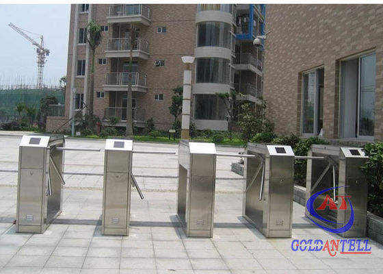 Buiten Waterdichte Turnstile van de Ingangscontrole Poort 1.5mm Dikte met NFC-Lezer