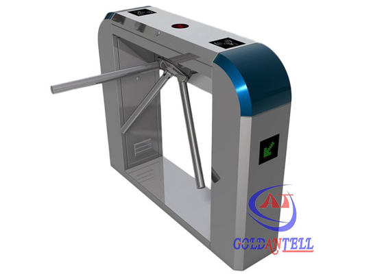 Zilveren Turnstile van Kleurenttripod Poortsus Veiligheid Drie Metaalstaven 110~240 V AC