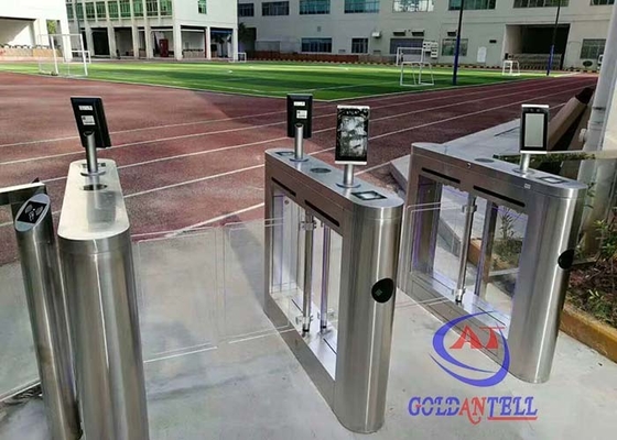 outdoor Facial Recognition Thermometer Infrared Swing Arm Barriers
